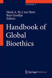 Vorderes Coverbild Handbook of Global Bioethics