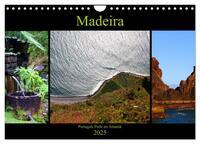 Vorderes Coverbild Madeira - Portugals Perle im Atlantik (Wandkalender 2025 DIN A4 quer), CALVENDO Monatskalender