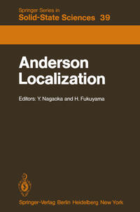 Vorderes Coverbild Anderson Localization