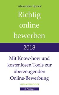 Vorderes Coverbild Richtig online bewerben 2018