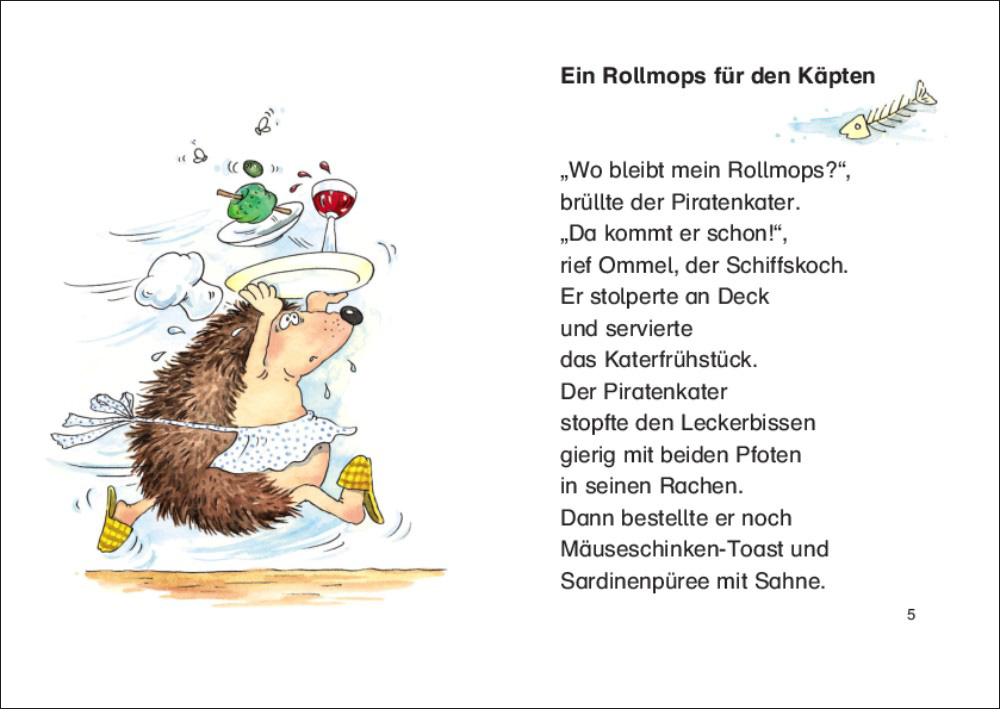 Beispielinhalt (Bild) Piratenkater, ahoi!