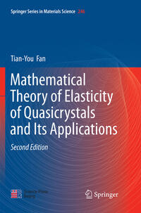 Vorderes Coverbild Mathematical Theory of Elasticity of Quasicrystals and Its Applications