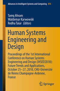 Vorderes Coverbild Human Systems Engineering and Design