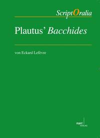 Vorderes Coverbild Plautus´ Bacchides