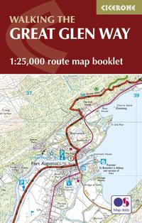 Vorderes Coverbild The Great Glen Way Map Booklet