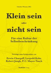 Vorderes Coverbild Klein sein oder nicht sein