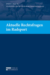 Vorderes Coverbild Aktuelle Rechtsfragen im Radsport