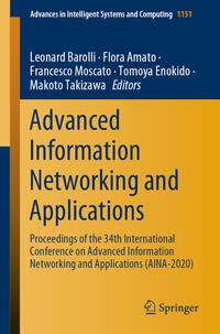 Vorderes Coverbild Advanced Information Networking and Applications