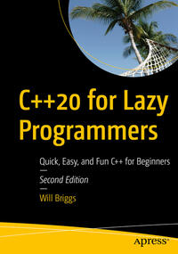 Vorderes Coverbild C++20 for Lazy Programmers