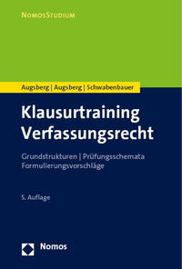 Vorderes Coverbild Klausurtraining Verfassungsrecht