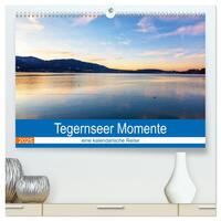 Vorderes Coverbild Tegernseer Momente (hochwertiger Premium Wandkalender 2025 DIN A2 quer), Kunstdruck in Hochglanz
