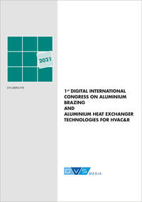 Vorderes Coverbild 1. Digital Congress Aluminium Brazing und Aluminium Heat Exchanger