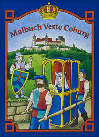 Vorderes Coverbild Malbuch Veste Coburg