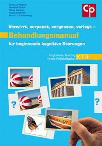 Vorderes Coverbild Verwirrt, verpasst, vergessen, verlegt – Behandlungsmanual für beginnende kognitive Störungen