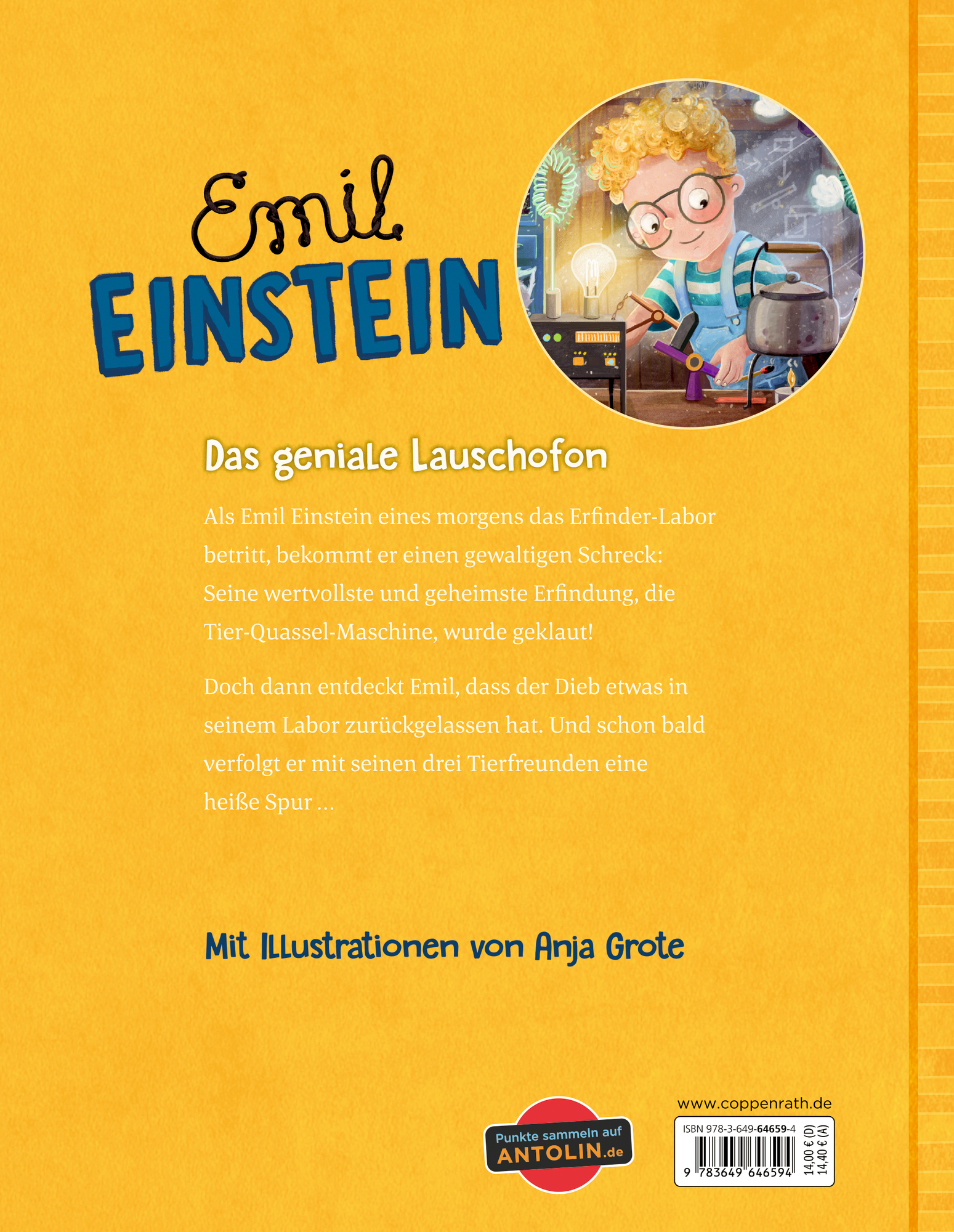 Rückseitencover Emil Einstein (Bd. 6)