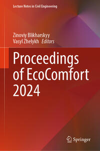 Vorderes Coverbild Proceedings of EcoComfort 2024