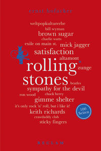 Vorderes Coverbild Rolling Stones. 100 Seiten