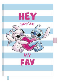 Vorderes Coverbild Pyramid – Lilo & Stitch 2025 A5 Diary 14,8x21cm, täglicher Planer für Fans der beliebten Disney-Figuren, perfekt für Büro & Schule