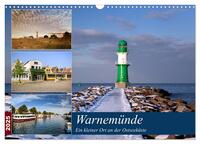 Vorderes Coverbild Urlaub in Warnemünde (Wandkalender 2025 DIN A3 quer), CALVENDO Monatskalender