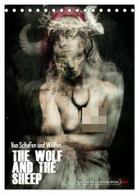 Vorderes Coverbild Von Schafen und Wölfen - The Wolf and the Sheep (Tischkalender 2025 DIN A5 hoch), CALVENDO Monatskalender