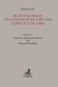 Vorderes Coverbild Selected Essays on Comparative Law and Conflict of Laws