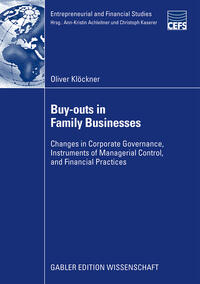 Vorderes Coverbild Buy-outs in Family Businesses