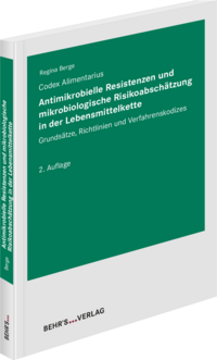 Vorderes Coverbild Antimikrobielle Resistenzen und mikrobiologische Risikoabschätzung in der Lebensmittelkette