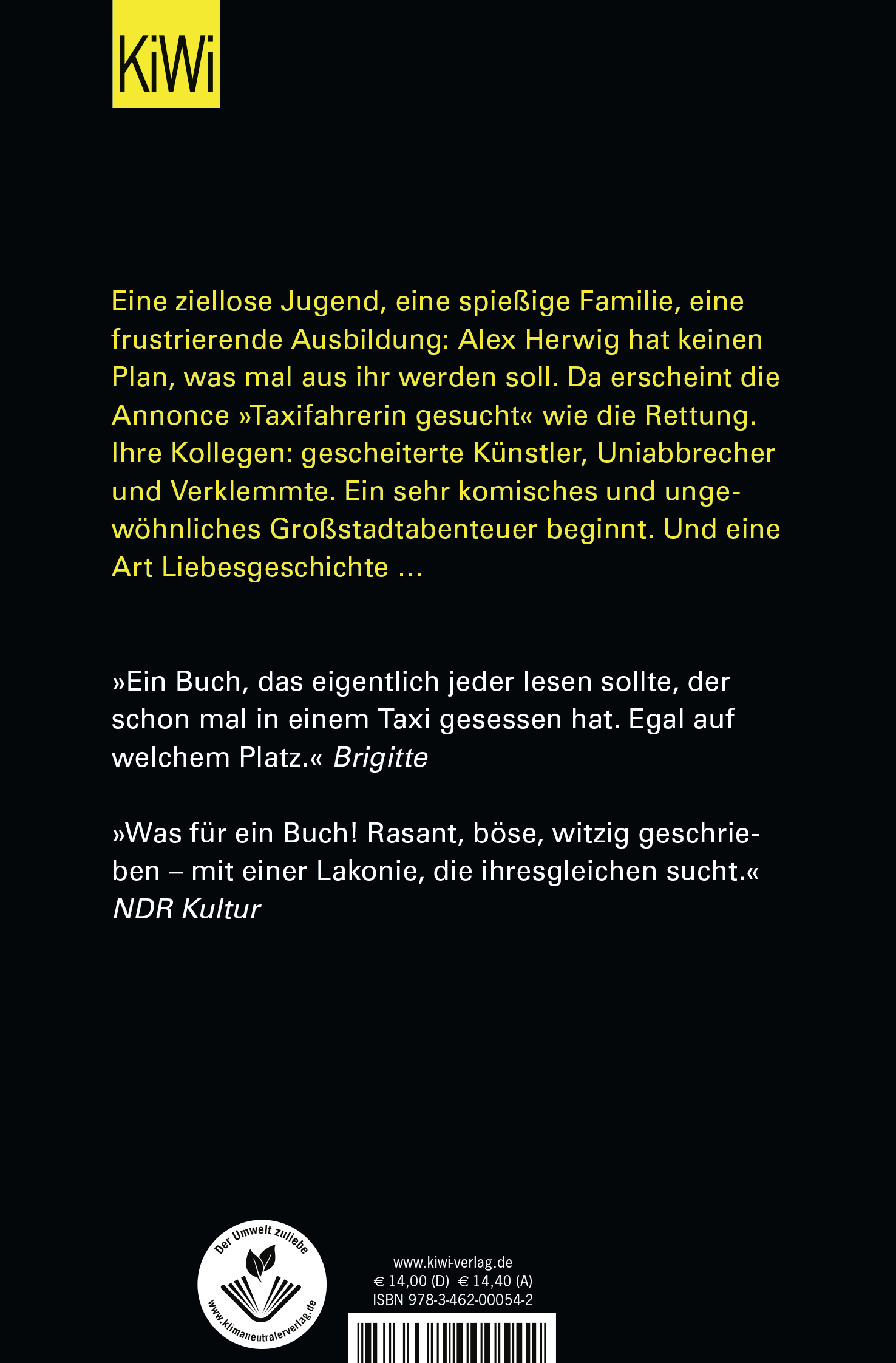Rückseitencover Taxi