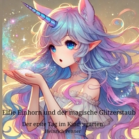 Vorderes Coverbild Elfie Einhorn und der magische Glitzerstaub: Eine Gute-Nacht-Geschichte für Kinder ab 4 Jahren