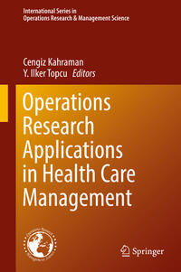 Vorderes Coverbild Operations Research Applications in Health Care Management