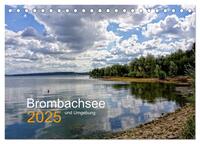 Vorderes Coverbild Brombachsee und Umgebung (Tischkalender 2025 DIN A5 quer), CALVENDO Monatskalender