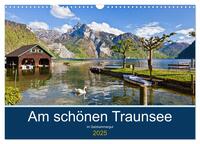 Vorderes Coverbild Am schönen Traunsee im Salzkammergut (Wandkalender 2025 DIN A3 quer), CALVENDO Monatskalender