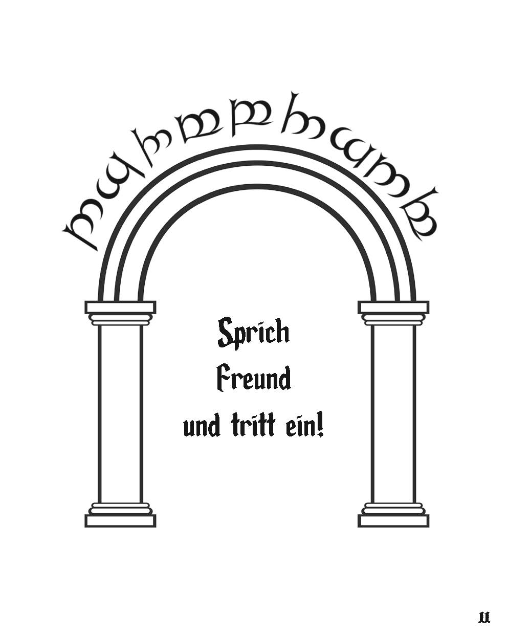 Beispielinhalt (Bild) Die Bucket List für Tolkien Fans