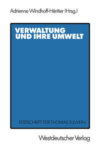 Vorderes Coverbild Verwaltung und ihre Umwelt
