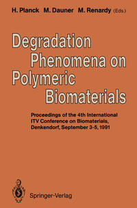 Vorderes Coverbild Degradation Phenomena on Polymeric Biomaterials