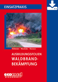 Vorderes Coverbild Ausbildungsfolien Waldbrandbekämpfung - Download