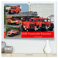 Vorderes Coverbild DDR Feuerwehr Klassiker (hochwertiger Premium Wandkalender 2026 DIN A2 quer), Kunstdruck in Hochglanz