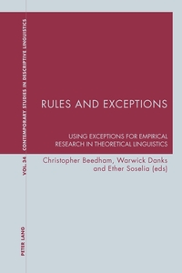 Vorderes Coverbild Rules and Exceptions