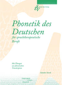 Vorderes Coverbild Phonetik des Deutschen für sprachtherapeutische Berufe