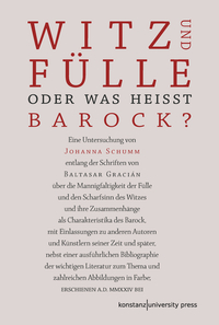 Vorderes Coverbild Witz und Fülle. Oder was heißt barock?