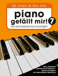 Vorderes Coverbild Piano gefällt mir! 50 Chart und Film Hits - Band 7