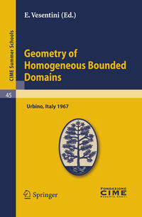 Vorderes Coverbild Geometry of Homogeneous Bounded Domains