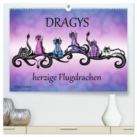 Vorderes Coverbild Dragys - herzige Flugdrachen (hochwertiger Premium Wandkalender 2025 DIN A2 quer), Kunstdruck in Hochglanz