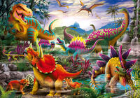 Vorderes Coverbild Verkaufskassette Minipuzzle Exotische Tiere