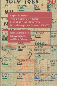 Vorderes Coverbild Ideas, talks and some scattered observations