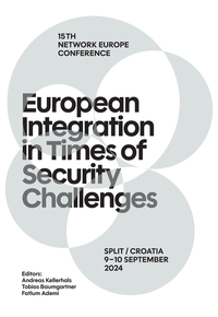 Vorderes Coverbild European Integration in Times of Security Challenges
