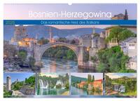 Vorderes Coverbild Bosnien-Herzegowina Das romantische Herz des Balkans (Wandkalender 2025 DIN A2 quer), CALVENDO Monatskalender