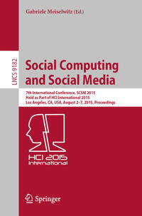 Vorderes Coverbild Social Computing and Social Media