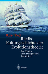 Vorderes Coverbild Riedls Kulturgeschichte der Evolutionstheorie