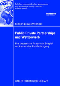 Vorderes Coverbild Public Private Partnerships und Wettbewerb